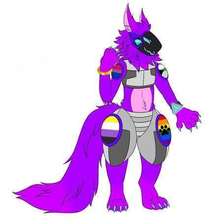 My protogen fursona